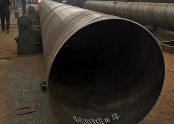 Tubo de acero GB estándar SSAW con un grosor de pared de 5 mm a 25,4 mm y un diámetro exterior de 219,1 mm a 2540 mm para la construcción y la fabricación